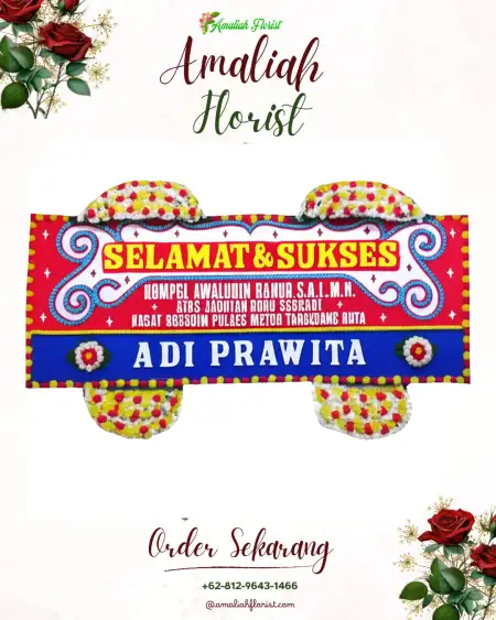 Papan Bunga Ucapan Selamat Mesjid Raya